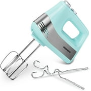 REDMOND Hand Mixer Electric, Hand Held Mixer with Turbo Function, Water Green, HM017