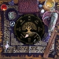 thumbnail image 3 of 1Set Pendulum Board Set Wooden Dowsing Divination Board Metaphysical Message Board with Crystal Pendulum Necklace of Life & Wheel of the Year, 3 of 7
