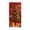 Decorated Christmas Tree, variant on Christmas Door Cover, Polyester Front Door Tapestry with Santa Reindeer and Stockings Print and Hanging Holes for Porch, Entryway, Wall and Party Backdrop, 35 x 71 Inch