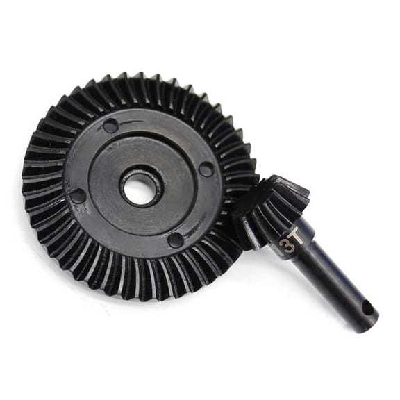 Hot Racing SWRA9433 43t/13t Steel Helical Diff Ring/Pinion Underdrive Gear Set