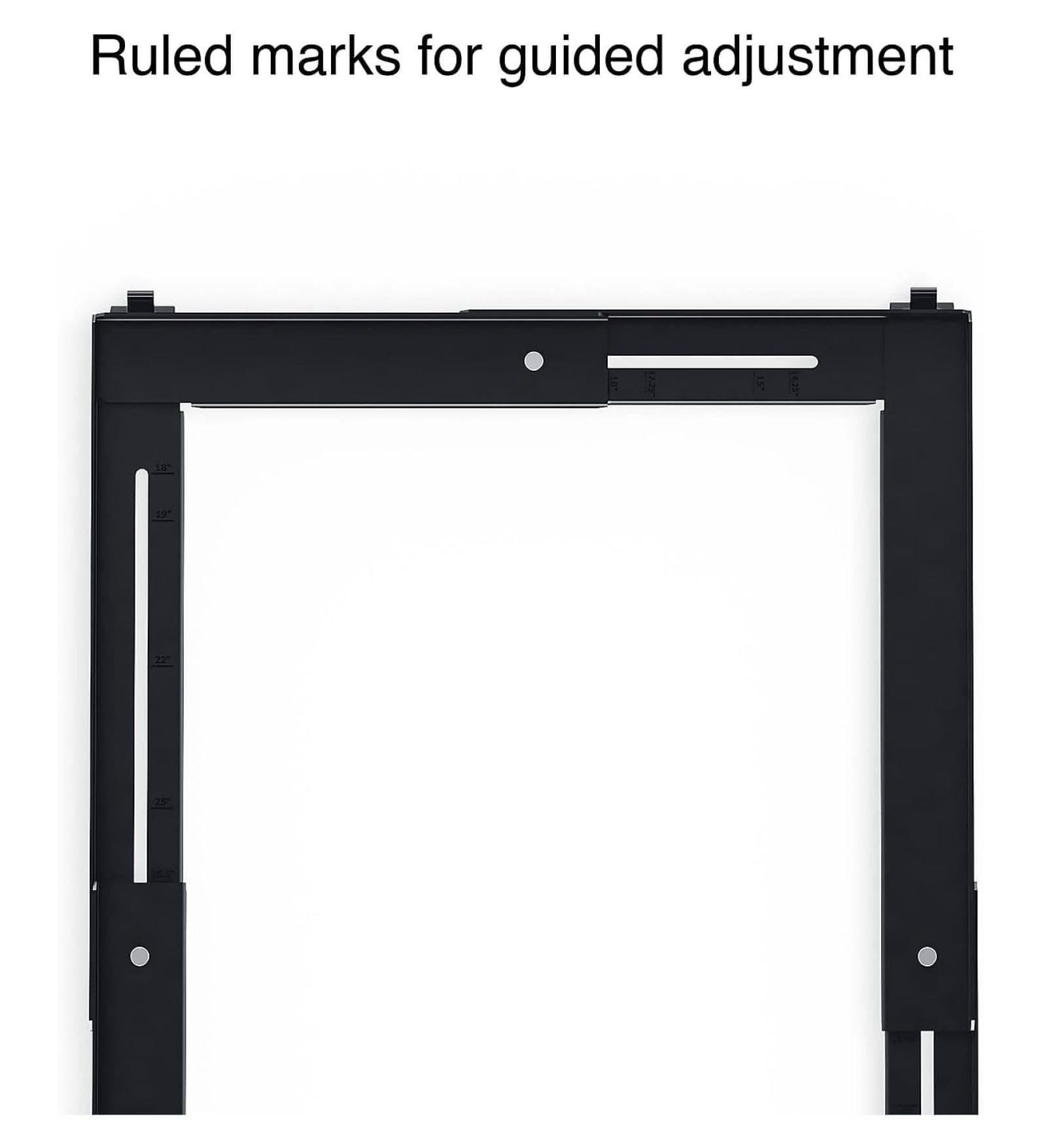 Adjustable File Cabinet Caddy - Letter and Legal Filing Cabinets, Black (ST52140-CC)