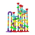 thumbnail image 2 of LIORAGLJ 142-Piece Catapult Track Ball Slide Building Blocks DIY Maze Assembly Toy for Kids Aged 3-12 Educational Puzzle Game, 2 of 5