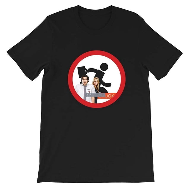 Chuck Bartowski Sarah Walker Ellie Woodcomb "Él es el secreto", regalo divertido para hombres, mujeres y niñas, camiseta unisex