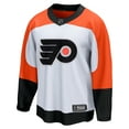 thumbnail image 2 of Men's Fanatics White Philadelphia Flyers Away Breakaway Jersey, 2 of 3