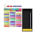 thumbnail image 4 of Daily Classroom Calendar Educational Charts Reminder Chart for Children Kids black, 4 of 10