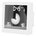 thumbnail image 4 of Medidor de temperatura y humedad multifuncional con función de despertador, blanco, USB 5 V 1 A, 4 of 14