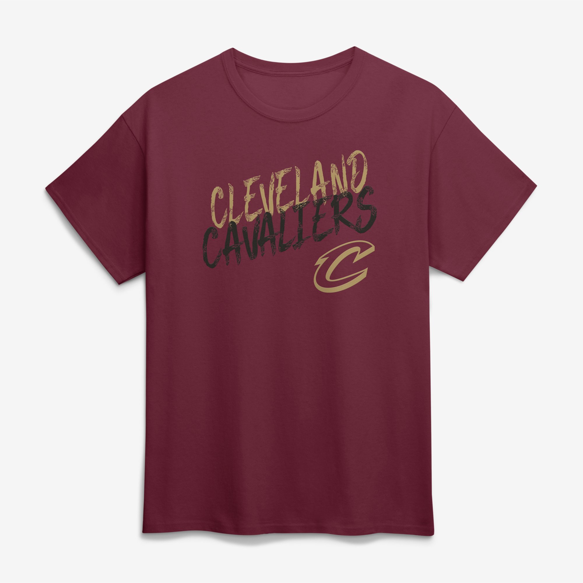 Men's James Harden Wine Cleveland Cavaliers Hustle Name & Number T-Shirt