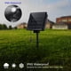 thumbnail image 5 of Luces Subacuáticas Led Solares Proyector De Luz Para Estanque Ip68 Proyector Submarino A Prueba De Agua Luz Para Estanque Jardín Césped Proyector Luz De Proyección Jardín Piscina Estanque Iluminación seitruly HA024112-02, 5 of 5