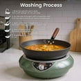 thumbnail image 6 of Abangdun Induction Cooktop,1700W/85V~120V Induction Burner Portable Electric Wok,13-inch Carbon Steel Wok Included, 6 of 18