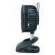 thumbnail image 4 of Ventilador con clip Ajuste de 360 grados Clip en carga USB 3 modos de velocidad Flujo de aire fuerte Abrazadera resistente Ventilador de escritorio pequeño Verde, 4 of 14