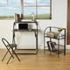 thumbnail image 3 of Escritorio Plegable HOMEMAKE FURNITURE Incluye Estante y Silla Color Madera, 3 of 6