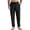Brown, variant on WIZUTIZ Linen Pants Men 2026 Spring Summer Fashion Straight Leg Pant Casual High Waisted Loose Trousers with Pockets