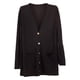 thumbnail image 1 of Minnieouse Abrigo de moda, chal de punto, chaqueta de verano, dulce regalo, ropa de mujer de larga duración, mano de obra fina, cárdigan suelto Abrigos y chamarras Negro, 1 of 6
