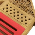 thumbnail image 4 of House  Wood Material Encourages Bees And Other Insects To Live And  In Your Garden  Bee House Garden For Bees Nesting Bees, 4 of 8