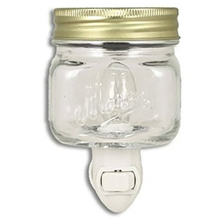 Mason Jar Plug In Fragrance Wax Warmer Or Night Light Clear By Tuscany Candle Com Mason Jar Plug In Fragrance Wax Warmer, Night Light Wax Warmer