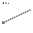 thumbnail image 3 of Straight Ejector Pin, 4mm Dia 65Mn Steel Round Tip Punch 100 Long 4Pcs, 3 of 5