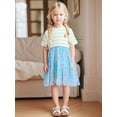 thumbnail image 3 of Emy Dola 2-8T Girls Striped Tutu Dress Glitter Sequin A-line Princess Tulle Dresses for Wedding Birthday Party, 3 of 9