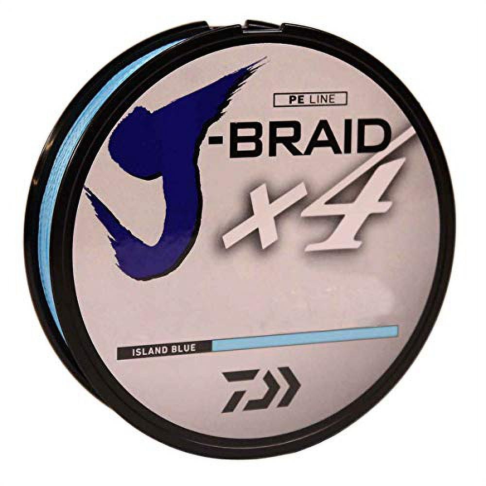 Daiwa J-Braid x4 Braided Line 150yds Island Blue 20lb