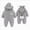 A119-Grey, variant on boobe Newborn Baby Boys Girls Winter Cute Warm Fleece Jumpsuit Romper Outwear Coat