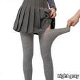 thumbnail image 4 of Oversized Stockings Women Elastic Thigh High Socks Plus Size Over Knee Socks Large Size Knee High Socks rose Plus size, 4 of 6