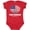 Red, variant on Inktastic Proud Military Grandson Us Flag Boys Baby Bodysuit