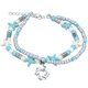 thumbnail image 5 of BRIGHTFUFU Pulsera de tobillo con temática oceánica para mujer, ajustable, para playa, joyería para pies, 5 of 8