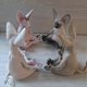 thumbnail image 4 of Cat Figurine Sphynx Meditation Statue Yoga Animal Cat Meditate Art Sculpture Micro Decoration Garden Home Office Ornament, 4 of 5