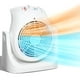 thumbnail image 1 of Combo de calefactor LifePlus 2 en 1 portátil de 1500 W con inclinación de 45°, 1 of 7