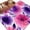 DeepPink Purple, variant on Large Area Rugs for Living Room Bedroom, Watercolor Floral 6'x9' Rug Washable Carpet Runner Indoor Outdoor, Spring Flowers Botanical Retro Beige Non Slip Floor Mats Rug for Kitchen, Playroom