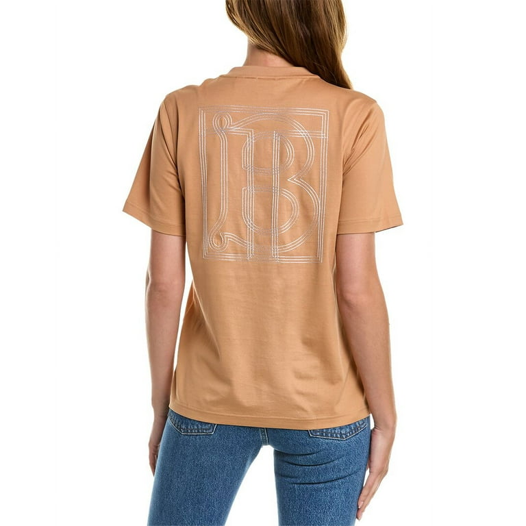 Burberry womens Monogram Motif T-Shirt, XS, Pink - Walmart.com