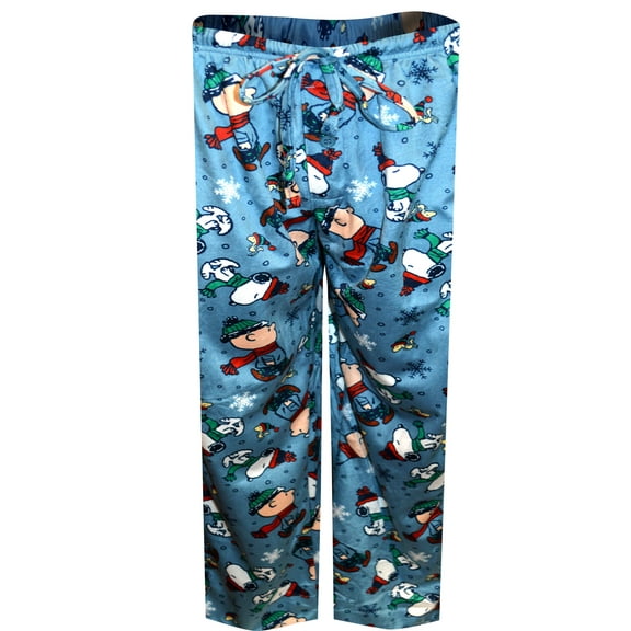Briefly Stated Mens Peanuts Charlie Brown Christmas Silky Fleece Loungepant (X-Large)