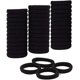 thumbnail image 1 of 30 lazos elásticos para el cabello con cordón elástico para mujeres y niñas, cabello grueso, pesado, rizado (30 unidades, negro) brillar Electrónica, 1 of 5