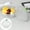 Z-White, variant on Fruit Bowl with Lid,Fruit Basket with Lid,Mesh Apple Shaped Fruit Bowl,Cover Protective Holder Countertop Metal Wire Against Flies,Reusable Strainer for Gift Restaurant Kitchen Food Vegetable,White