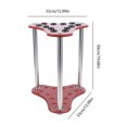 thumbnail image 3 of TOOL1SHOoo Floor Stand Pool Cue-Billiard Holder Accessories Wood Billiard Stick Rack US NEW, 3 of 8