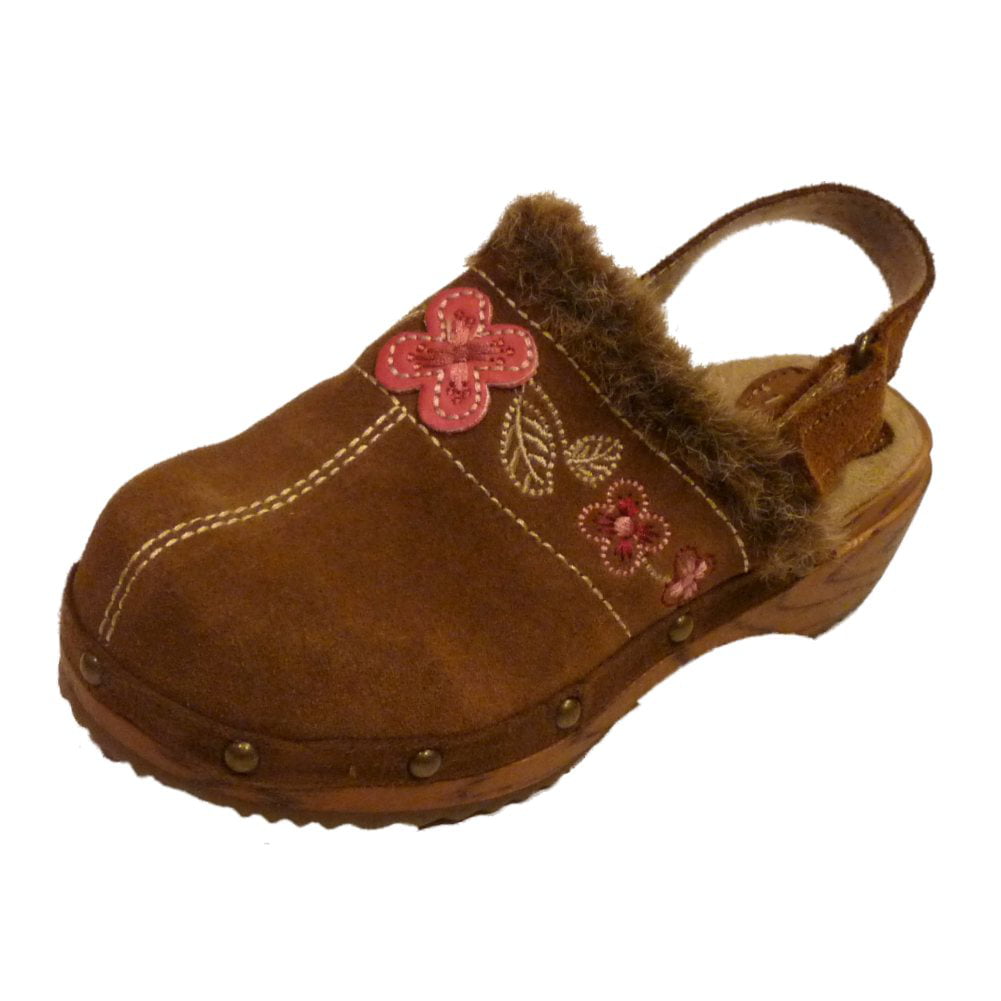 toddler leather clogs