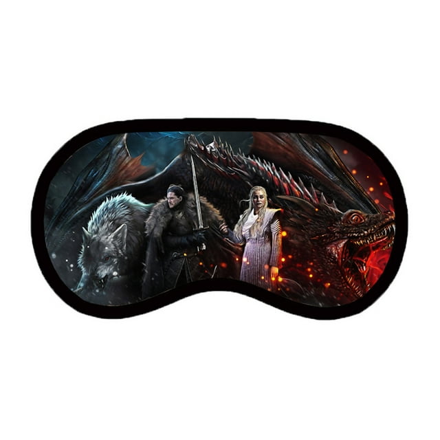 Máscara para dormir Anime Game of Thrones Jon Snow Super Soft