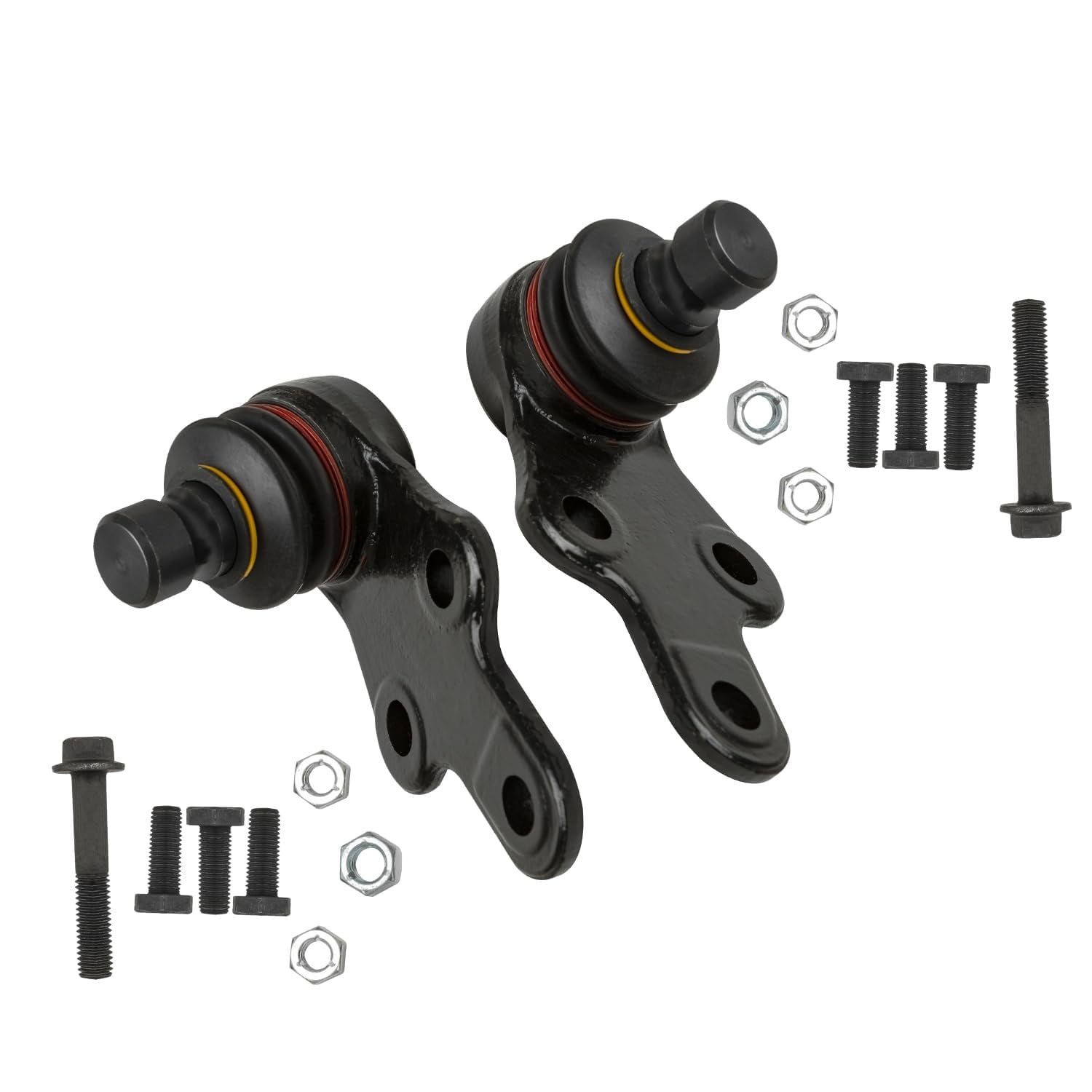 Detroit Axle - Front Lower Ball Joints Sway Bars Inner Outer Tie Rods Kit Replacement for 2014-2018 Ford Escape - 8pc Set
