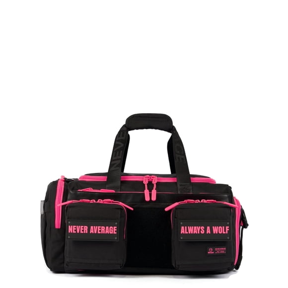 Bolso de viaje y gimnasio impermeable WOLFpak 30 L, rosa neón