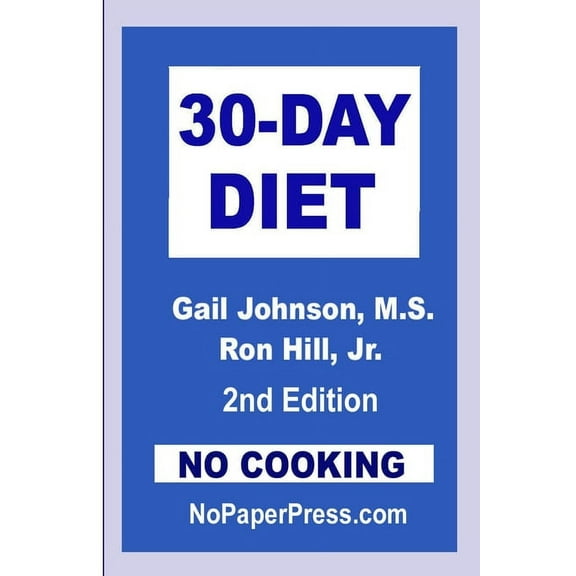 30-Day No-Cooking Diet (Paperback)