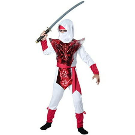 incharacter costumes ghost ninja costume, one color,