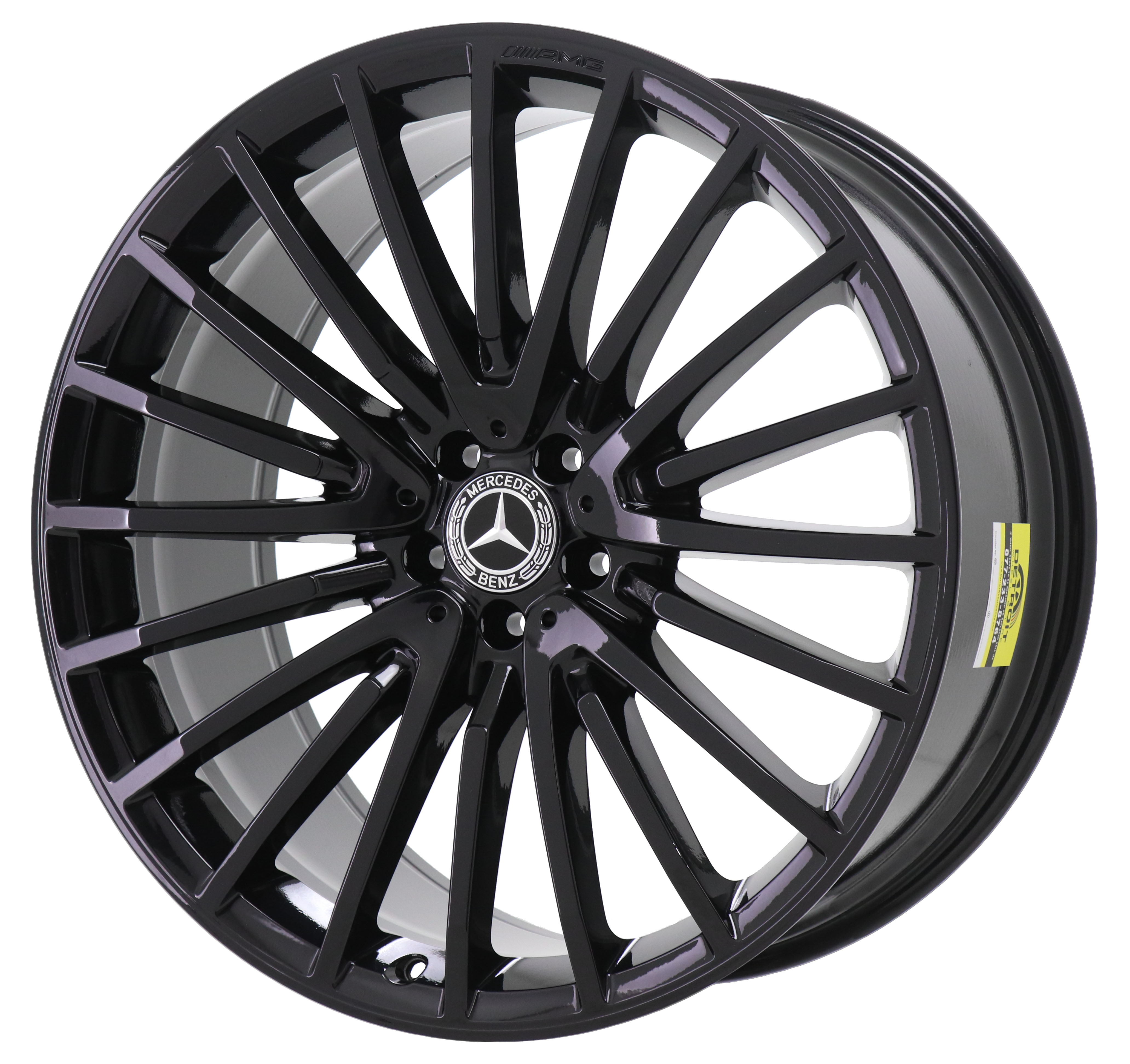 MERCEDES GLS63 2017 2019 GLOSS BLACK Factory OEM Wheel Rim (Not