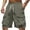 Green, variant on Bcfgryg Men's Summer Casual Shorts Lightweight Five Pocket Cargo Shorts Plus Size Ice Silk Work Shorts Men's Cargo Shorts With Pockets Black L