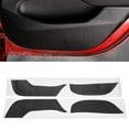 thumbnail image 4 of Door Anti Kick Panel, Antiscratch Waterproof Door Anti Kick Pad Self Adhesive 4Pcs/Set  Replacement For  Model 3 For Car, 4 of 8