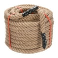 thumbnail image 1 of Unique Bargains Jute Rope 1-1/4 Inch x 100 Feet Natural Jute String Twine Twisted Manila Rope Burlap Rope, 1 of 7