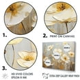 thumbnail image 3 of Designart "Simplistic Ash And Lemon Buttercups" Buttercups Floater Framed Wall Decor, 3 of 5