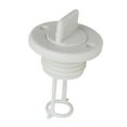 thumbnail image 3 of DimyFew Boat Drain Plug Fits 1 inch Drains Lightweight Replace Parts Accessory Round White, 3 of 9