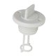 thumbnail image 3 of Tapón de drenaje para casco de barco, rosca redonda, portátil, apto para desagües de 1" de diámetro, 6,6 x 4,3 cm Blanco, 3 of 9