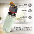 thumbnail image 4 of Magma Life Termo Acero Inoxidable 710 ml 24 oz, Material Seguro y Resistente, Tapa con Botón y Cerradura, Asa Integrada, Sellado Hermético, Antiderrapante, 4 of 8