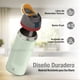 thumbnail image 4 of Magma Life Termo Acero Inoxidable 710 ml 24 oz, Material Seguro y Resistente, Tapa con Botón y Cerradura, Asa Integrada, Sellado Hermético, Antiderrapante, 4 of 8