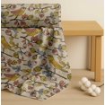 thumbnail image 4 of Soimoi Pink Cotton Voile Fabric Artistic Bird & Floral Print Fabric by the Yard 56 Inch Wide, 4 of 7